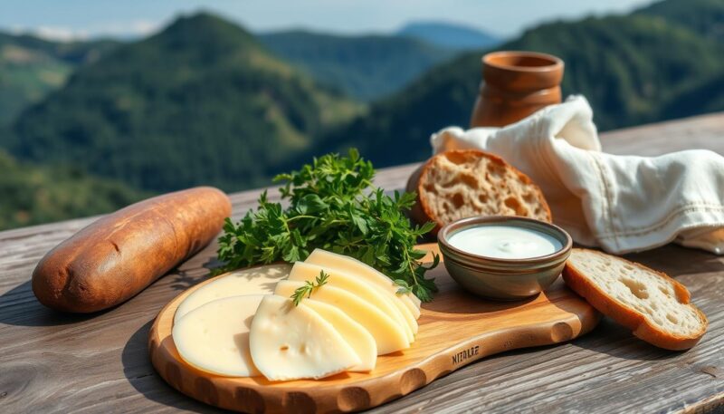 Zlatiborski sir i kajmak Zlatiborski sir i kajmak